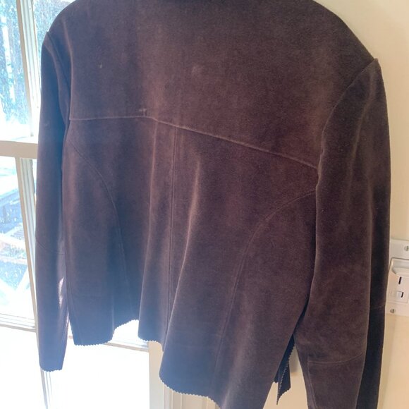 Western Leather Bolero - Picture 2 of 5